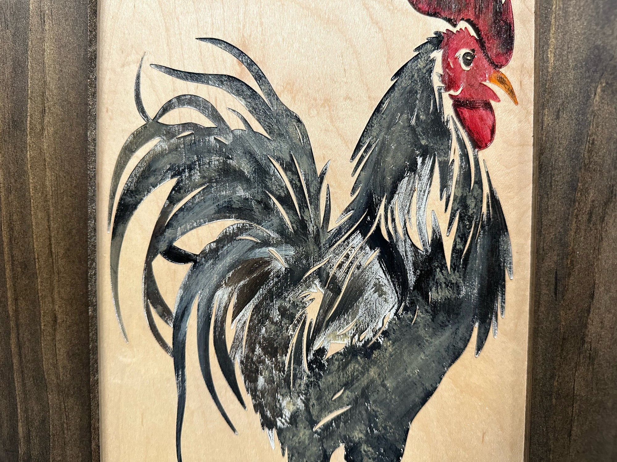 Farmhouse Rooster Gun Concealment Furniture by Bellewood Designs - product image 14 for Resin Society