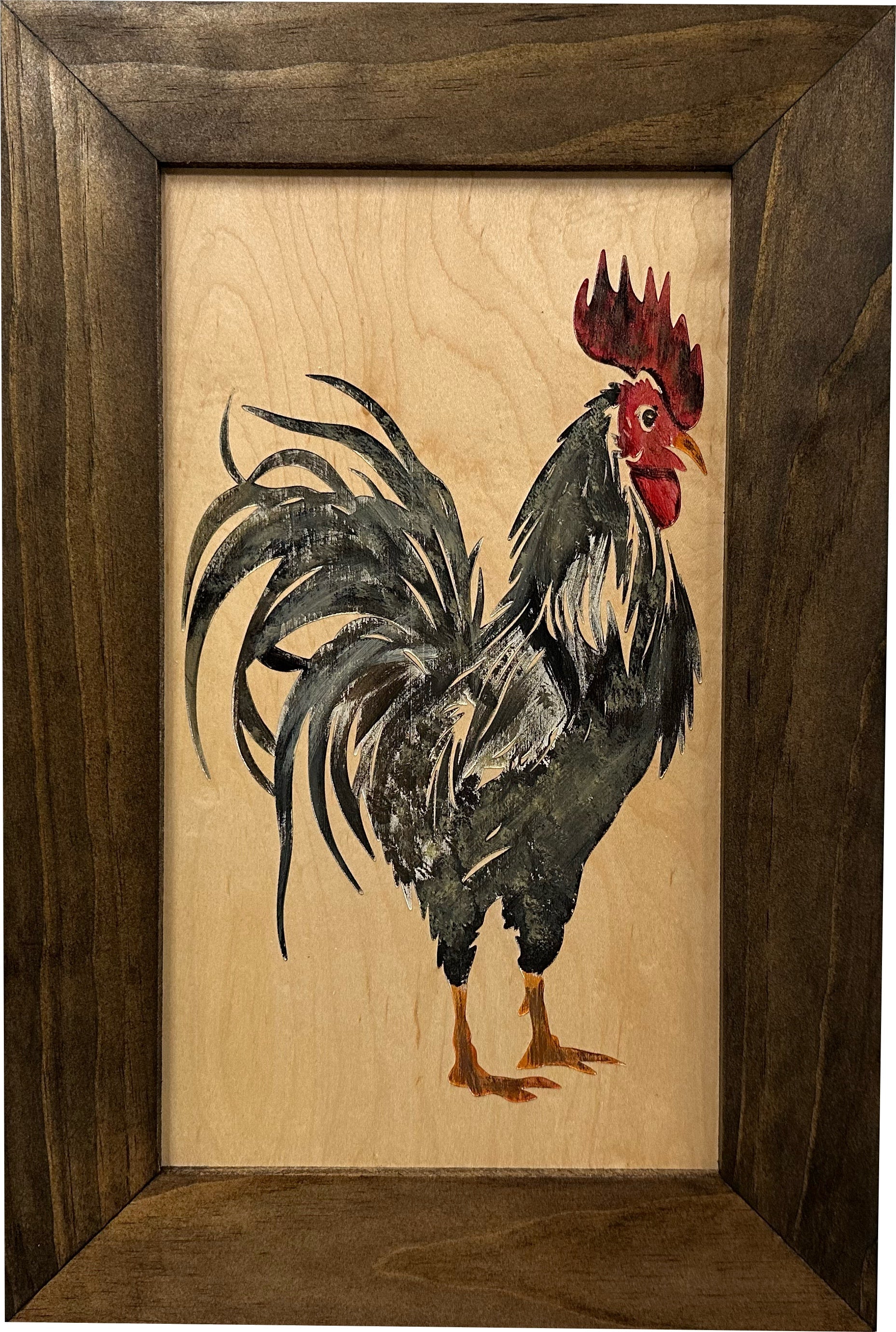 Farmhouse Rooster Gun Concealment Furniture by Bellewood Designs - product image 8 for Resin Society