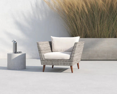 Panther Outdoor Patio Wicker and FSC Wood Seating Set by LifestyleGarden US - product image 3 for Resin Society