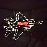 Fighter Plane Budweiser Beer Neon Signs by Neon Signs Land - product image 4 for Resin Society