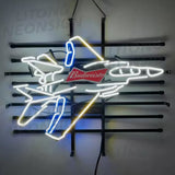 Fighter Plane Budweiser Beer Neon Signs by Neon Signs Land - product image 2 for Resin Society
