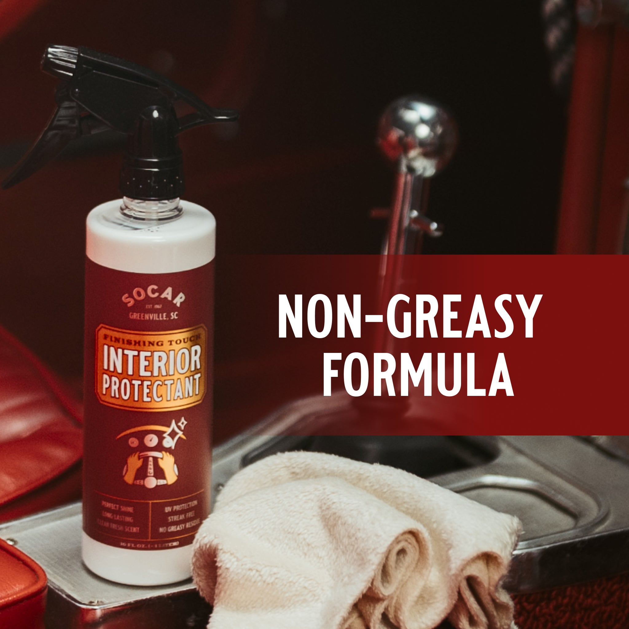Finishing Touch Interior Protectant with Moisture Lock Technology™ detail image - Resin Society