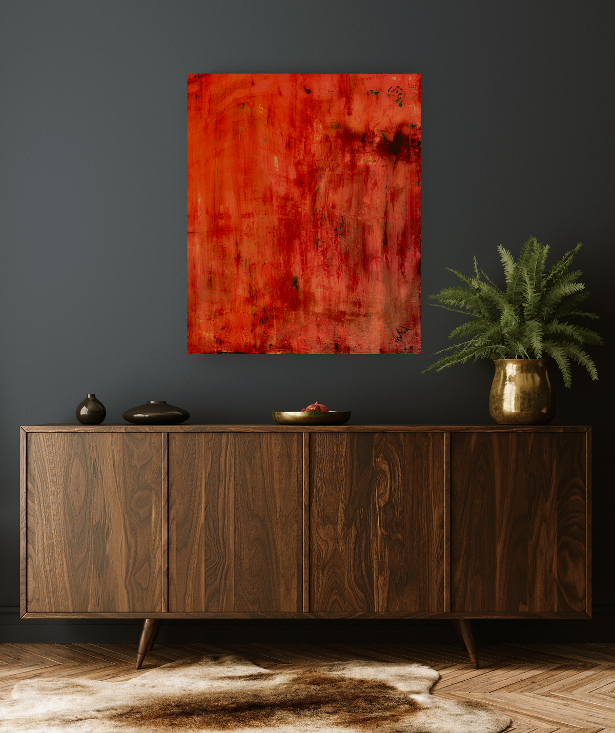 Firestarter Artist Enhanced Canvas Print by John Beard Collection - product image 2 for Resin Society