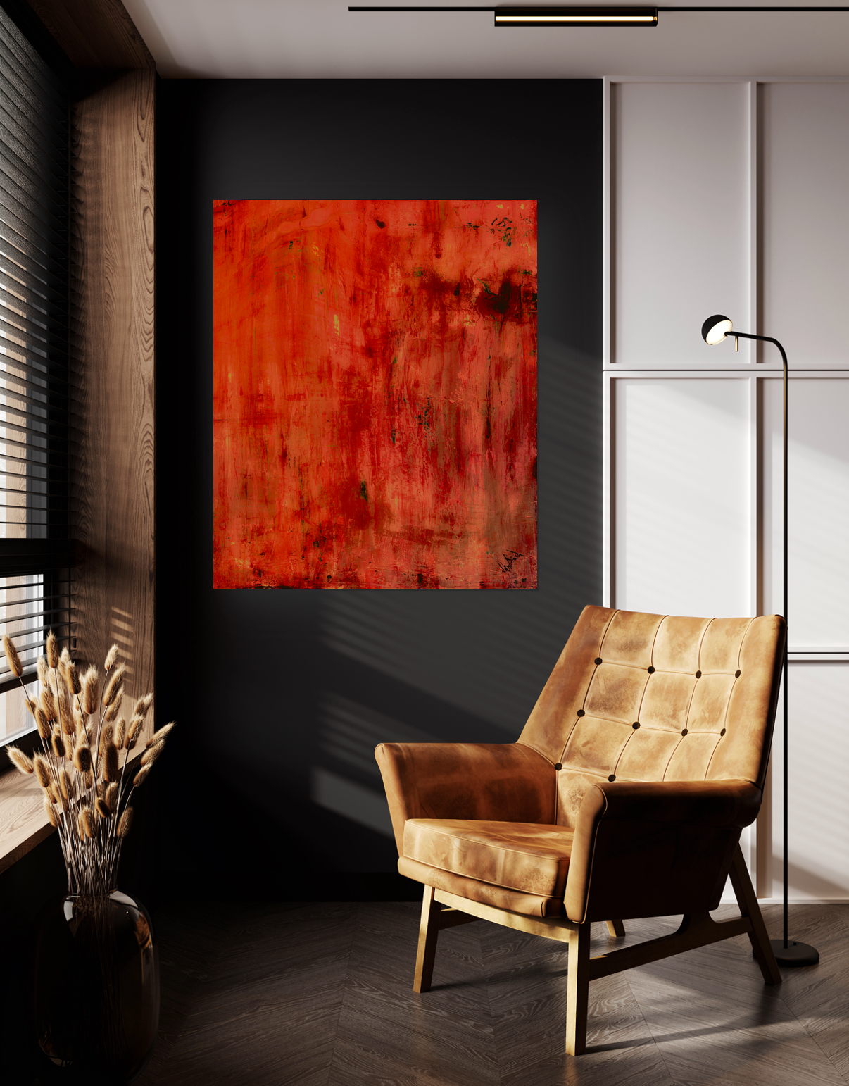 Firestarter Artist Enhanced Canvas Print by John Beard Collection - product image 4 for Resin Society