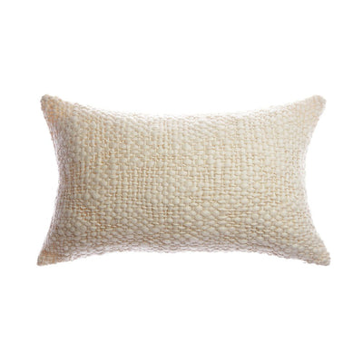 Flame Natural Wool Pillow by Homelosophy