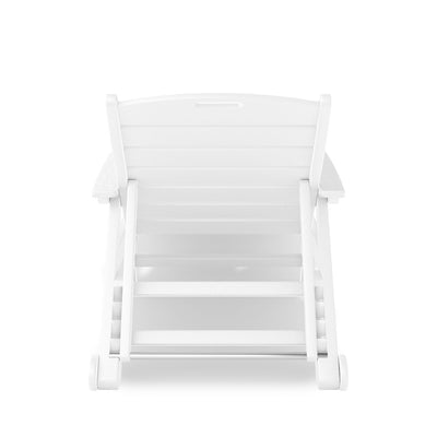 SoPoly Flat Chaise Lounge outdoor chair in multiple colors