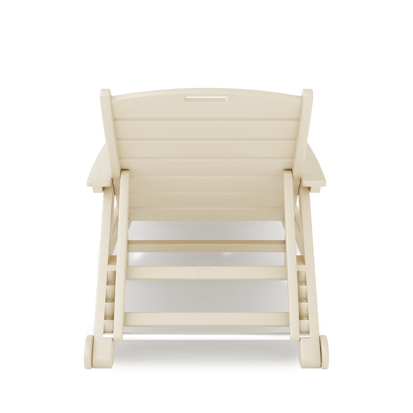 SoPoly Flat Chaise Lounge outdoor chair in multiple colors