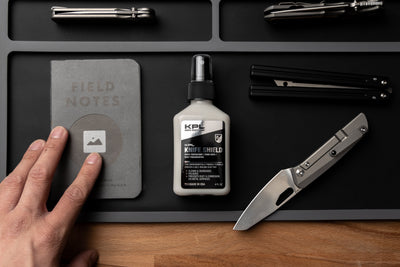 Knife Shield - Corrosion Preventive Knife Cleaner detail image - Resin Society