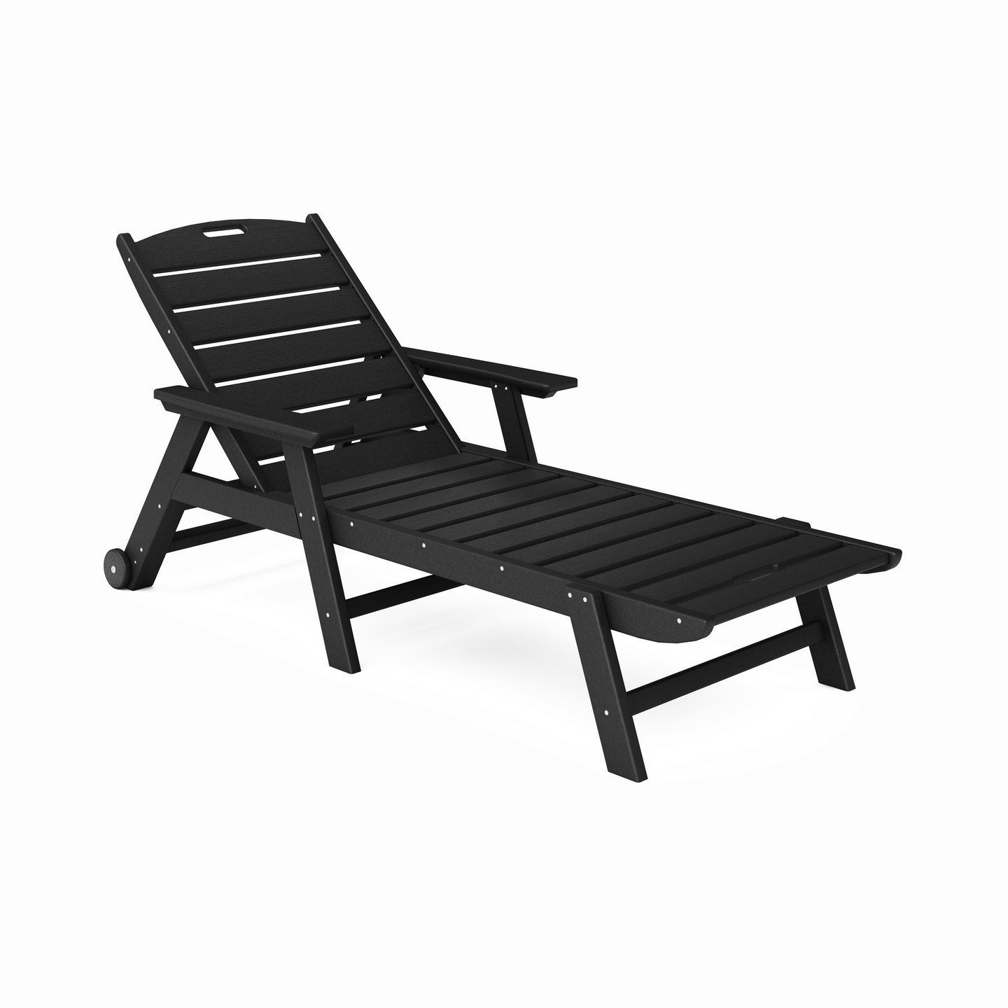 SoPoly Flat Chaise Lounge outdoor chair in multiple colors