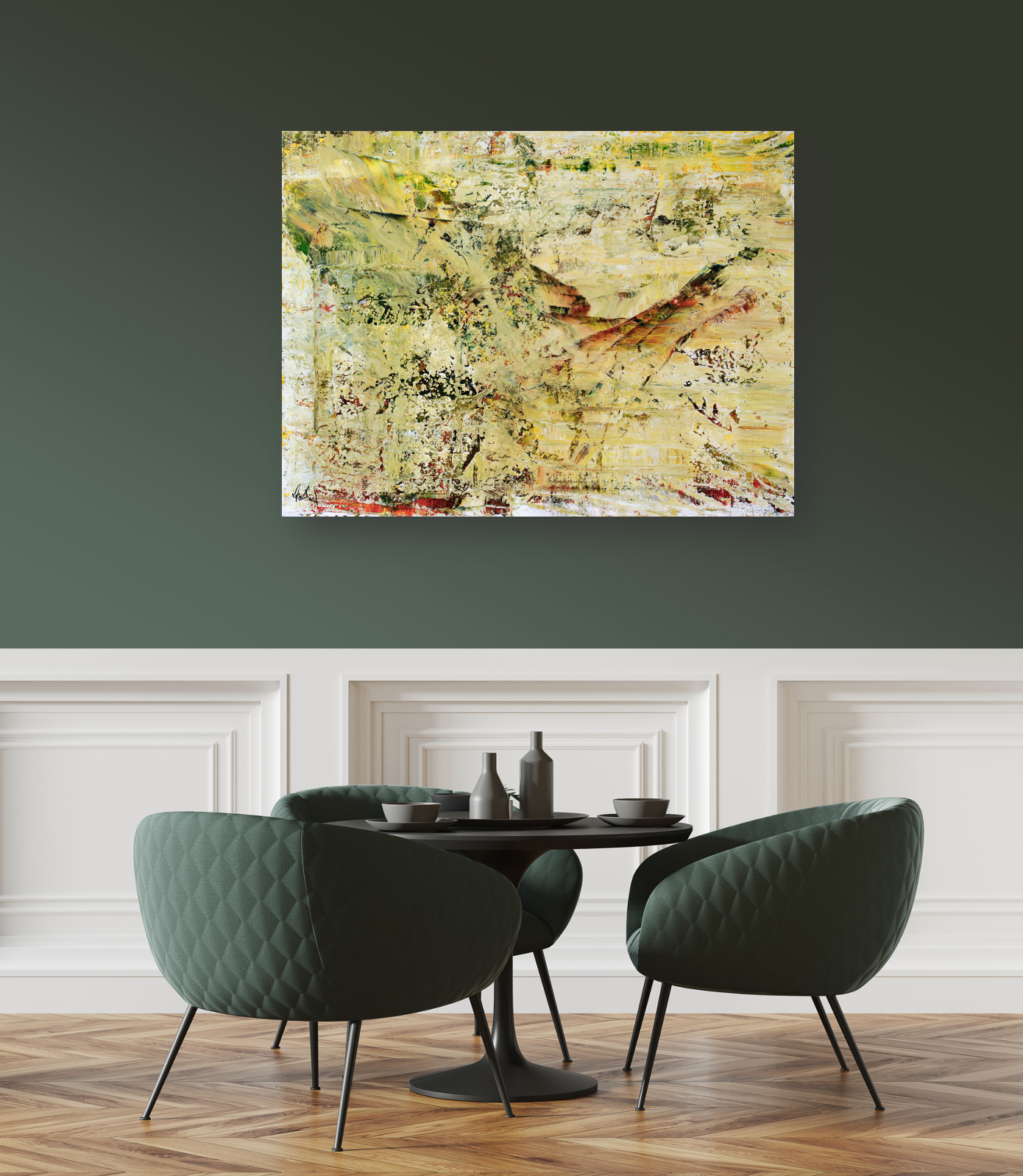 Flight Artist Enhanced Canvas Print by John Beard Collection - product image 3 for Resin Society