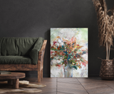 Floral Artist Enhanced Canvas Print by John Beard Collection - product image 3 for Resin Society