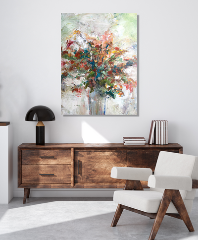 Floral Artist Enhanced Canvas Print by John Beard Collection - product image 2 for Resin Society