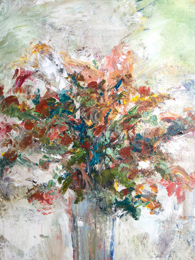 Floral Artist Enhanced Canvas Print by John Beard Collection - main product image for Resin Society
