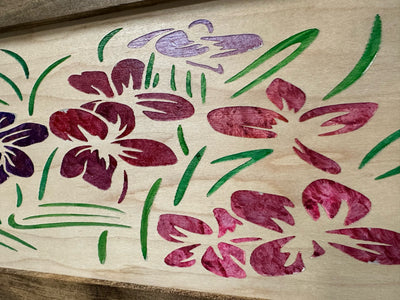 Just Flowers Hidden Gun Storage Wall Decor by Bellewood Designs - product image 16 for Resin Society