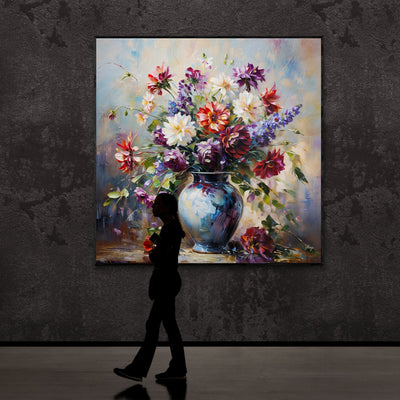 Canvas Print: "Flore Symphony" by Tailored Canvases - product image 2 for Resin Society