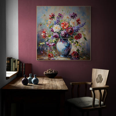 Canvas Print: "Flore Symphony" by Tailored Canvases - product image 3 for Resin Society