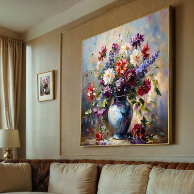 Canvas Print: "Flore Symphony" by Tailored Canvases - product image 4 for Resin Society