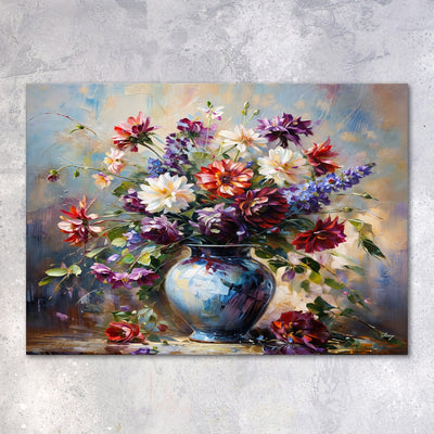 Canvas Print: "Flore Symphony" by Tailored Canvases - product image 5 for Resin Society