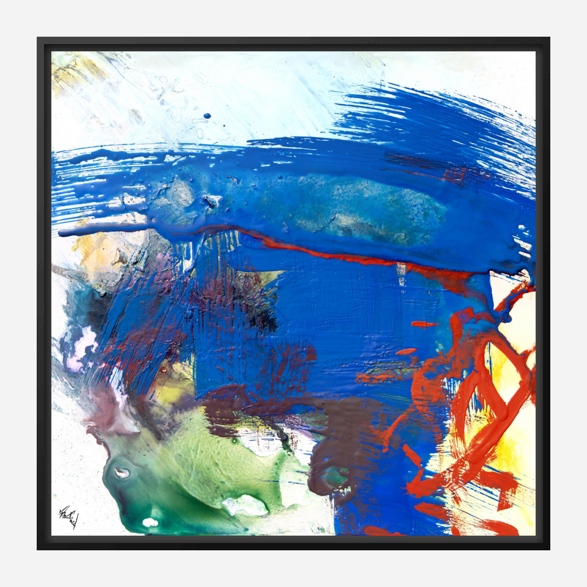 Flourspar Artist Enhanced Canvas Print by John Beard Collection - product image 5 for Resin Society