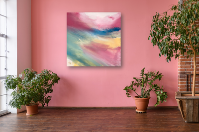 Fluid I Artist Enhanced Canvas Print by John Beard Collection - product image 2 for Resin Society