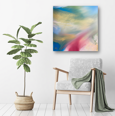 Fluid II Artist Enhanced Canvas Print by John Beard Collection - product image 2 for Resin Society