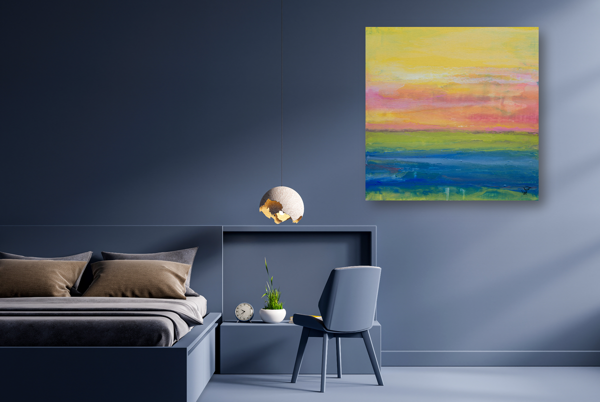 Fluid Situation II Artist Enhanced Canvas Print by John Beard Collection - product image 3 for Resin Society