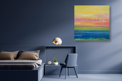 Fluid Situation II Artist Enhanced Canvas Print by John Beard Collection - product image 3 for Resin Society