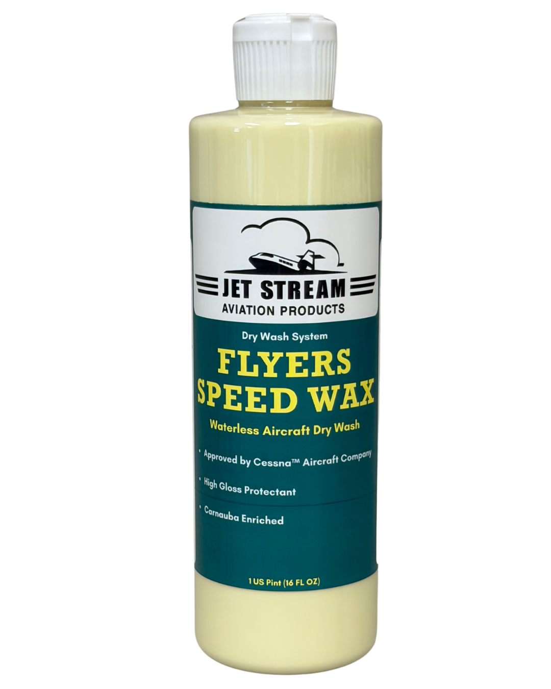 Flyers Speed Wax Waterless Aircraft Dry Wash bottles and containers