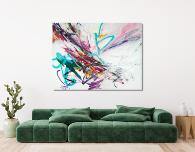 Folded Artist Enhanced Canvas Print by John Beard Collection - product image 2 for Resin Society