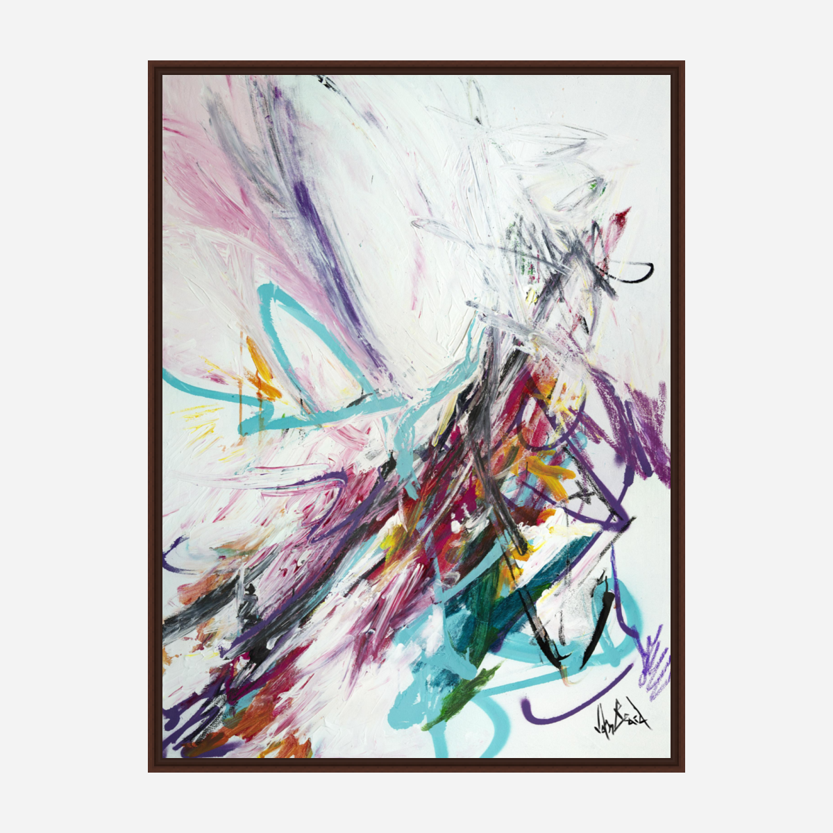 Folded Artist Enhanced Canvas Print by John Beard Collection - product image 6 for Resin Society