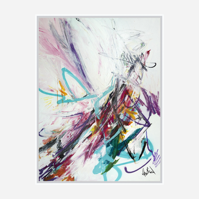 Folded 40x60 Artist Enhanced Canvas Print in White Float Frame by John Beard Collection - product image 5 for Resin Society