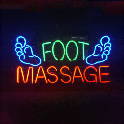 Foot Massage Neon Signs Light by Neon Signs Land - product image 2 for Resin Society