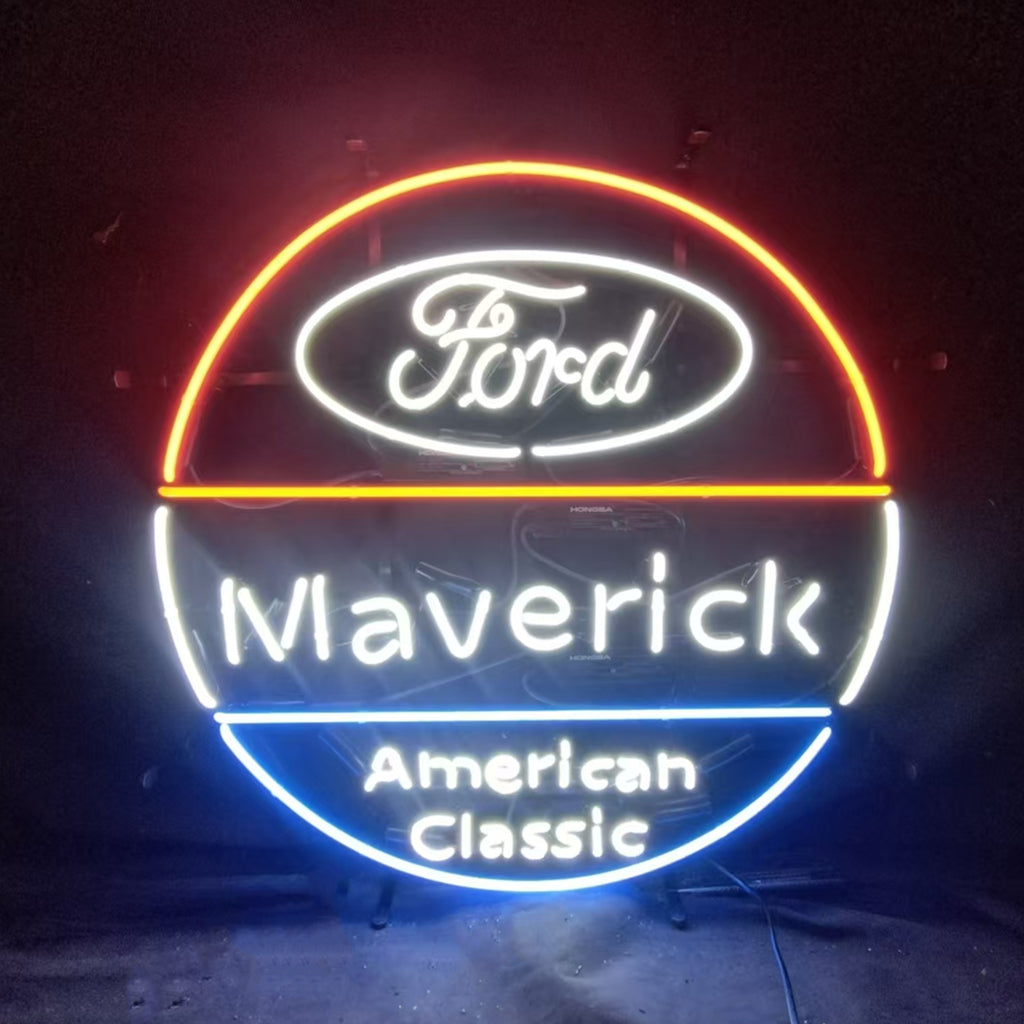 Ford Maverick American Classic Neon Signs by Neon Signs Land - main product image for Resin Society