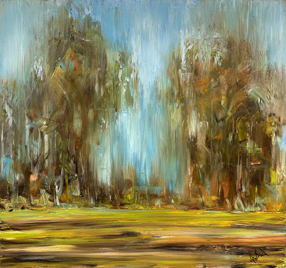 Forest Edge Artist Canvas Enhanced Print by John Beard Collection - main product image for Resin Society