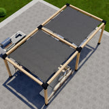 DIY Pergola Kit for a Freestanding Pergola With Canopies - Any Size Up