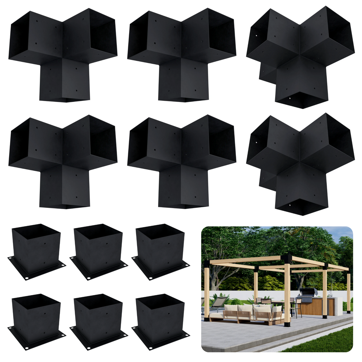DIY Pergola Bracket Kit
