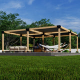 DIY Pergola Kit for a Freestanding Pergola With Canopies - Any Size Up