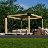 DIY Pergola Kit for a Freestanding Pergola With Canopy - Any Size Up to