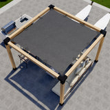 DIY Pergola Kit for a Freestanding Pergola With Canopy - Any Size Up to