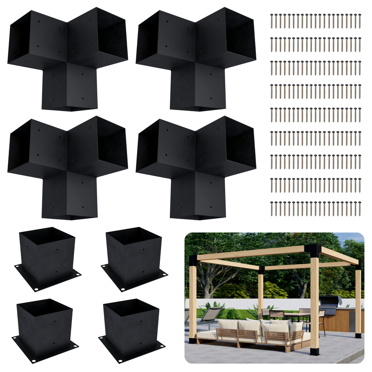 DIY Pergola Bracket Kit