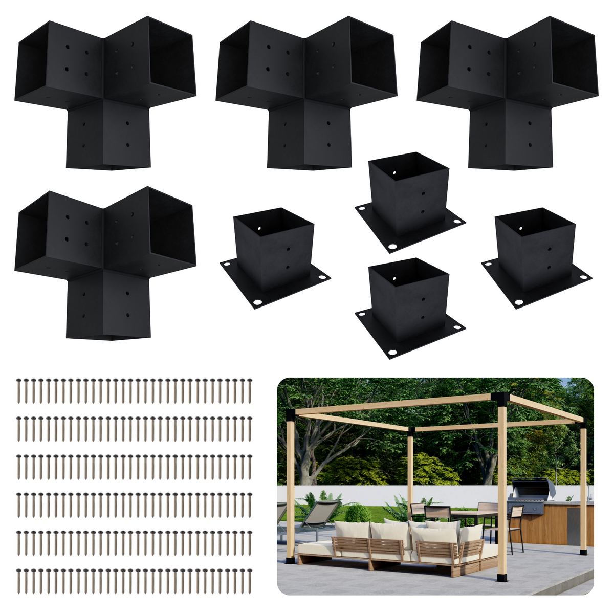 DIY Pergola Bracket Kit