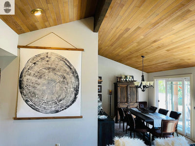 Oregon Coast Sitka Spruce - 52x60 - Tree Wall Art by lintonart - product image 4 for Resin Society