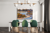 Funky Marsh Artist Enhanced Canvas Print by John Beard Collection - product image 3 for Resin Society