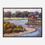 Funky Marsh Artist Enhanced Canvas Print by John Beard Collection - product image 7 for Resin Society