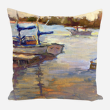 Funky Sailboat Pillow