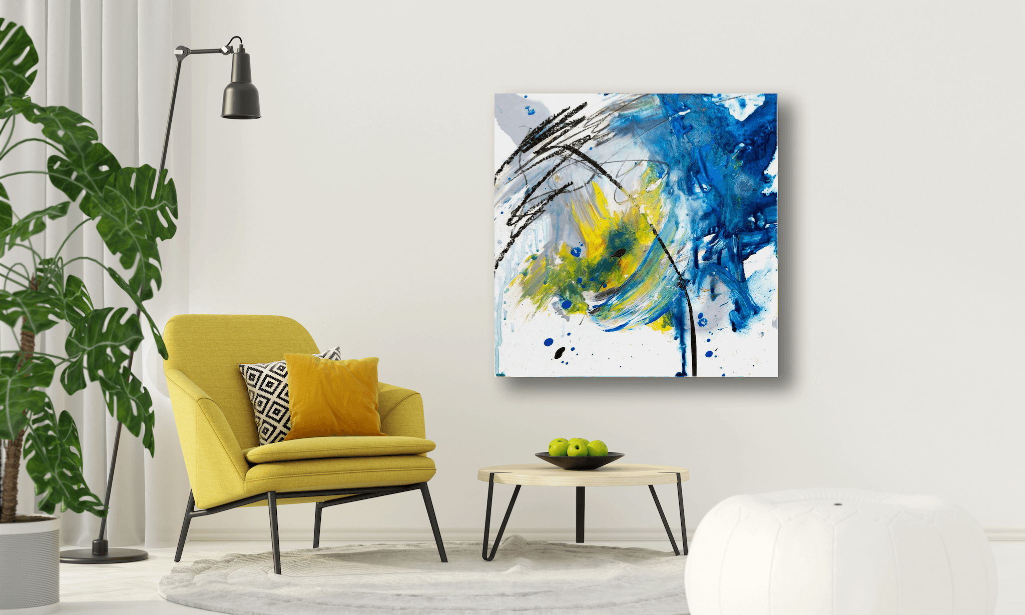 Fushite Artist Enhanced Canvas Print by John Beard Collection - product image 2 for Resin Society