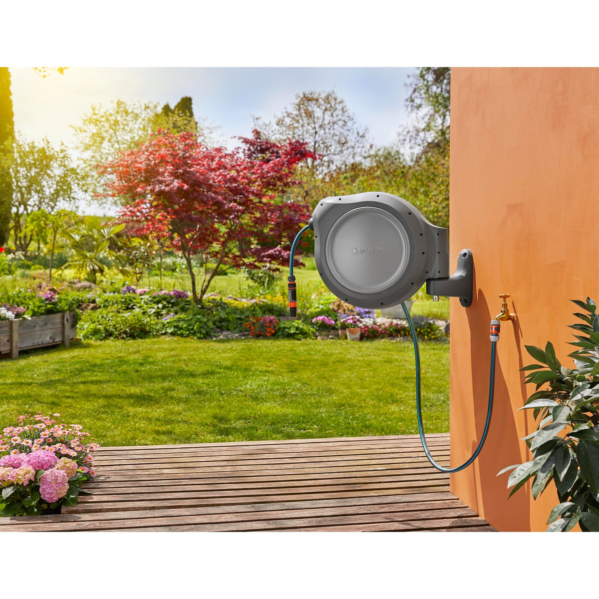 50 ft.
Wall Mount Hose Reel