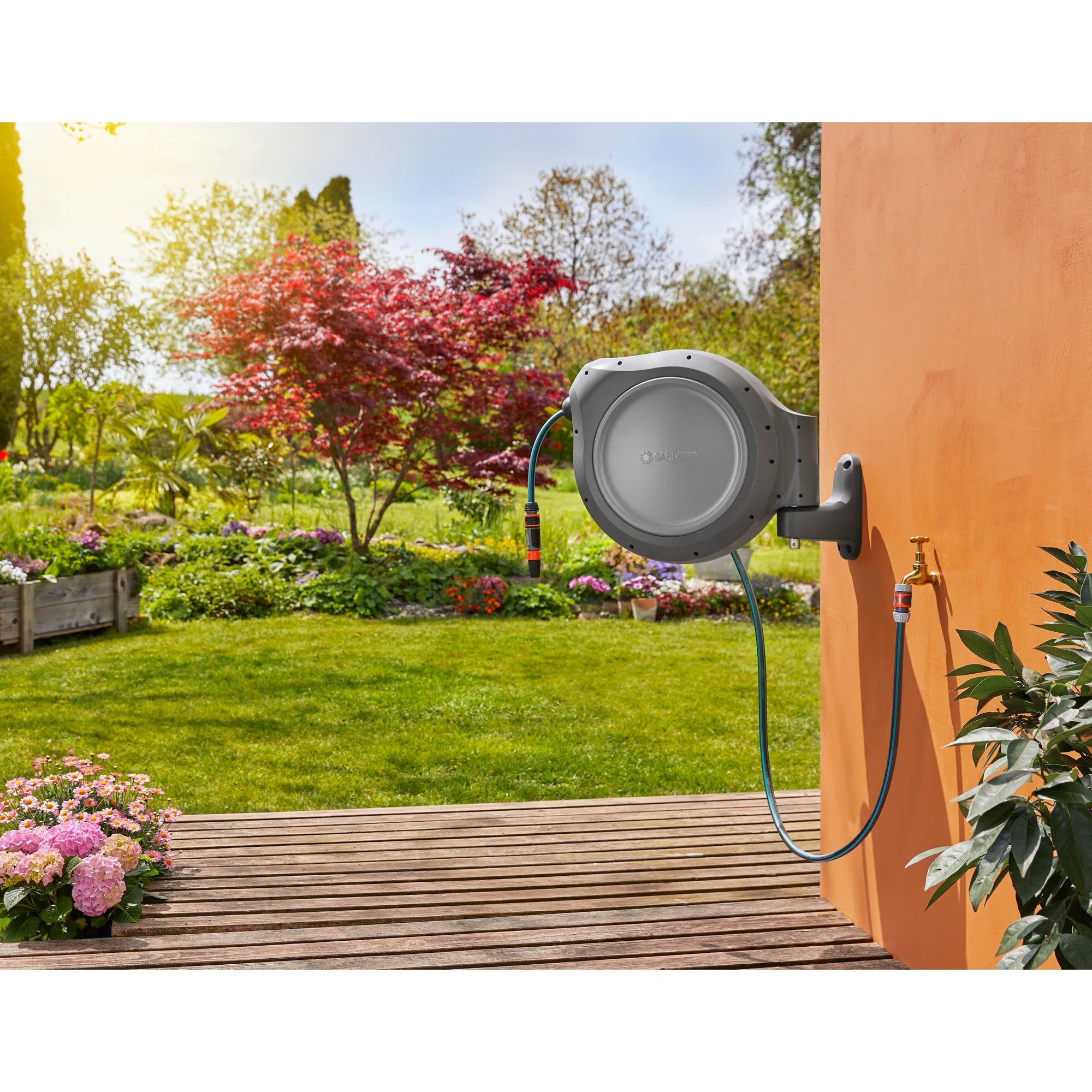 50 ft.
Wall Mount Hose Reel