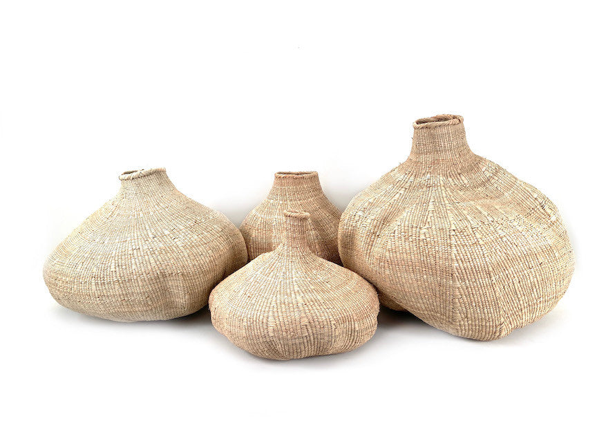 Garlic Tonga Sculptural Basket - Medium by Mbare Ltd - product image 3 for Resin Society
