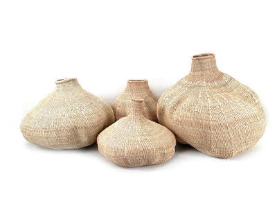Garlic Tonga Sculptural Basket - Small by Mbare Ltd - product image 3 for Resin Society